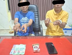 Tim Mata Elang Sat Resnarkoba Polres Kuansing Ungkap Kasus Narkotika, Dua Pengedar Ditangkap