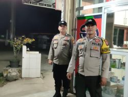 Polsek Benai Patroli Malam Antisipasi Curat, Curas, dan Curanmor Dalam Rangka Menghadapi Pilkada Kuansing 2024