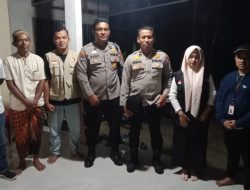 Personil Gabungan Polres Kuansing dan Polsek Singingi Hilir Gelar Pengamanan Kampanye Pilkada 2024 Pertemuan Terbatas Paslon Nomor Urut 2