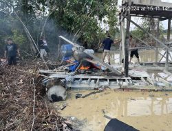 Polsek Kuantan Hilir Tertibkan Aktivitas Penambangan Emas Tanpa Izin (PETI) di Aliran Bendungan Desa Koto Rajo