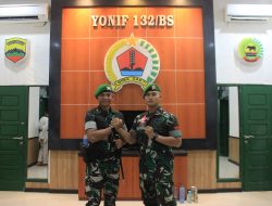 Prajurit Harimau Kampar Yonif 132/BS Kembali Menunjukkan Taringnya Di Luar Medan Tempur