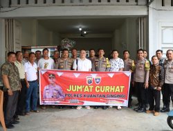 Polres Kuansing Gelar Jumat Curhat Bersama Masyarakat Tionghoa Dalam Rangka Cooling System Menuju Pilkada Damai 2024