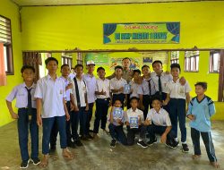 Sat Lantas Polres Kuansing Gelar Police Goes to School: Sosialisasi dan Edukasi Tertib Berlalu Lintas di SMPN 1 Benai Dalam Rangka Operasi Zebra Lancang Kuning 2024