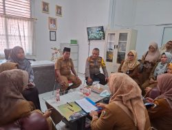Cooling System Pilkada 2024 Kapolsek Bukit Raya Kunjungi UPTD Puskesmas Simpang Tiga Pekanbaru.