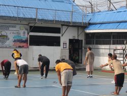 Senam Pagi, Aktifitas Fisik Warga Binaan Untuk Menjaga Kebugaran Jasmani