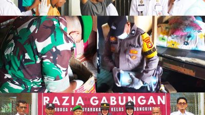 MENINDAKLANJUTI ARAHAN MENTERI IMIPAS, LAPAS IIA BANGKINANG GELAR RAZIA GABUNGAN BERSAMA TNI POLRI
