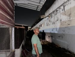 Cek Keamanan dan Ketertiban, Kepala Lapas Kelas IIA Pekanbaru Lakukan Kontrol di Area Branggang