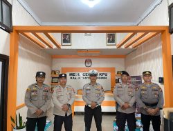 Polres Kuansing Perketat Pengamanan KPUD Kabupaten Kuansing Dalam Rangka OMP Lancang Kuning 2024