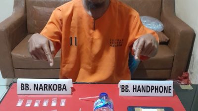 Rumah Pelaku Narkoba di Obok-obok Satresnarkoba Polres Kampar