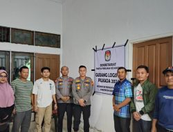 Kapolsek Perhentian Raja Pastikan Pengamanan Logistik Pilkada Tetap Siaga