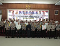 Polres Kuansing Gelar Doa Bersama Umat Nasrani Untuk Pilkada Damai Tahun 2024