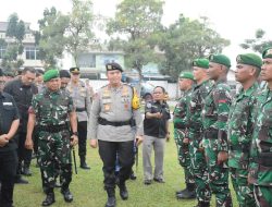 DANREM 031/WIRA BIMA HADIRI UPACARA KEBERANGKATAN PERSONEL PENGAMANAN TPS DAN OPERASI MANTAP PRAJA LANCANG KUNING 2024