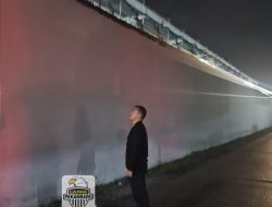 Pastikan Area Lapas Aman Dan Kondusif, Petugas P2U Lapas Pekanbaru Lakukan Kontrol Keliling