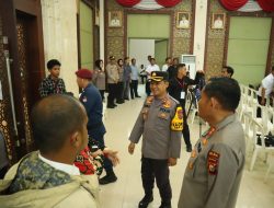 Pengamanan Maksimal, Polres Kampar Kerahkan 220 Personil untuk Pleno Pemilu Kampar