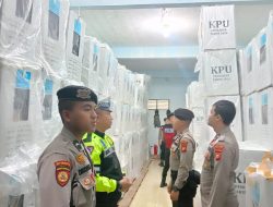 Ditsamapta BKO Polres Kuansing Patroli dan Apel Siaga Malam Dalam Rangka Cipta Kondisi Pilkada Serentak 2024