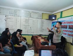 Polsek Cerenti Gelar Sosialisasi Pelatihan dan Pencegahan Narkoba