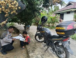 Bripka Wawan Asroy Harahap, “Polisi Cerda” yang Sukses Gelar Perpustakaan Keliling di Desa Merangin, Ajak Anak-Anak Mencintai Buku dan Jaga Kamtibmas