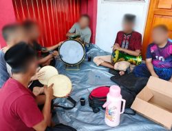 Alunan Merdu Marawis Dari Balik Jeruji Lapas Pekanbaru