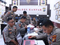 “Polres Kampar Siap Tingkatkan Kinerja”, Itwasda Polda Riau Berikan Arahan Jelang Nataru