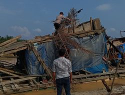 Polsek Singingi Hilir Tertibkan Penambangan Emas Tanpa Izin (PETI) di Aliran Sungai Singingi