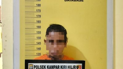 “Pencuri Kelapa Sawit Beraksi Lagi”, Polisi Tangkap Pelaku yang Berulang Kali Beraksi di Kampar Kiri Hilir!