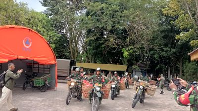 Bentuk Kepedulian, Brigjen TNI Sugiyono Tinjau Langsung Masyarakat Terdampak Banjir