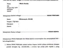 Jetro Sitorus: Perdamaian Mirwansyah Tidak Menghapus Tindak Pidana