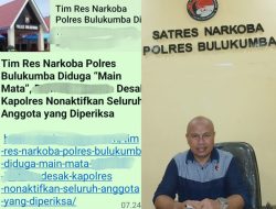 Kasat Narkoba Polres Bulukumba Bantah Dugaan Praktik “86” dalam Penanganan Kasus Narkoba di Kajang
