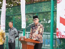 *Tema Bersatu, Berdaulat, Rakyat Sejahtera, Indonesia Maju Warnai Upacara 17 Agustus di Rutan Pekanbaru*