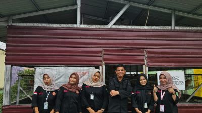 Antusias Mahasiswa KKP Melihat Kegiatan Program Kemandirian WBP Lapas Pekanbaru