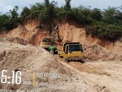 Diduga Ada ‘Kongkalikong’, Penanganan Galian C Ilegal di Kampar Jadi Tanda Tanya: Keterangan Kanit Tipiter dan Fakta Lapangan Saling Bertolak Belakang