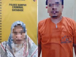Modus Donatur Umroh Bodong! Polres Kampar Ungkap Penipuan Rp 500 Juta, Pasutri Diciduk, Surat Tanah Palsu Jadi Modus