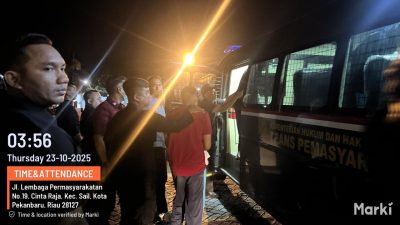 Kakanwil Ditjenpas Riau Laksanakan Evaluasi untuk Peningkatan Disiplin dan Keamanan di Rutan Siak