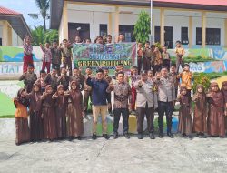 Generasi Peduli Lingkungan Lahir di Ranah Singkuang, Bhabinkamtibmas Tanamkan Kecintaan Alam Sejak Dini, Tanam Pohon Bersama Siswa!