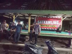 Polri dan Warga Bersatu Jaga Malam, Bhabinkamtibmas Sambangi Pos Satkamling Binamang, Eratkan Kemitraan, Ciptakan Kamtibmas Kondusif!