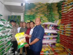 Satreskrim Polres Kampar dan Satgas Pangan Konsisten Cek Harga Beras di Pasaran