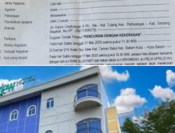 Korban Pencurian dengan Kekerasan di Hotel Sky View Batam Tuntut Polisi Bertindak Cepat