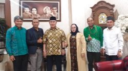 Panitia Rakernas LEMTARI 2025 dan Pengukuhan Tokoh Adat Nasional Temui Prof. Jimly Asshiddiqie