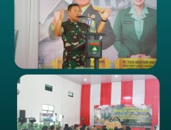 Pangdam XIX/Tuanku Tambusai Beri Pengarahan kepada Prajurit, PNS, dan Persit Kodim 0320/Dumai