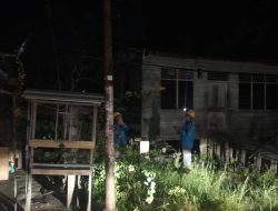 PLN ULP Rumbai Gerak Cepat Tangani Gangguan Listrik Berbahaya di Jalan Nelayan