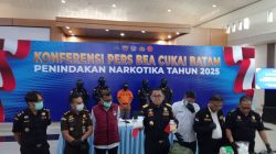 Bea Cukai Batam Ungkap Dua Modus Penyelundupan 1,5 Kg Narkotika di Batam Center dan Perairan Pulau Sau