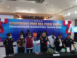 Bea Cukai Batam Ungkap Dua Modus Penyelundupan 1,5 Kg Narkotika di Batam Center dan Perairan Pulau Sau