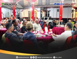 Relawan Darah Rokan Hulu Silaturahmi dengan Wakil Bupati di Rumah Dinas