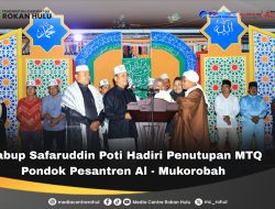 Wabup Syafaruddin Poti Hadiri Penutupan MTQ Pondok Pesantren Al-Mukorobah