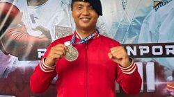 Anggota Gegana Brimob Riau Sabet Perak di Kejurnas Karate Piala Menpora 2026