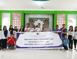Menjemput Ramadan dengan Gotong Royong, Rutan Pekanbaru dan Warga Binaan Bersihkan Masjid
