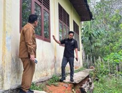 Reky Fitro Turun Langsung Tinjau Sekolah Rusak di Kuansing, Siapkan Usulan Banpres Rehap 2026