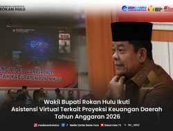 Wabup Rohul Ikuti Asistensi Virtual Terkait Proyeksi Keuangan Daerah TA 2026.
