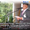 Pj. Sekda Rohul Pimpin Upacara Hari Otonomi Daerah ke-XXX Tingkat Kab. Rohul