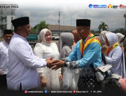 *Bupati Anton Lepas Keberangkatan JCH Melalui Bandara Tuanku Tambusai Tahun 2026*